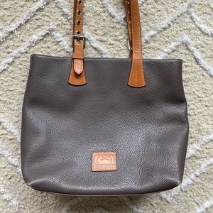 D&B leather tote bag
